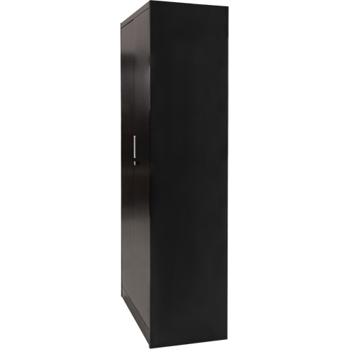 Combination Storage Cabinet, 36" W x 18" D x 72" H, Black Par Equipment
