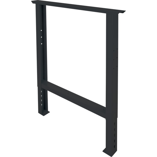 Industrial Duty Leg for Workbench, Steel, 30" D x 34" H, Single Par Equipment
