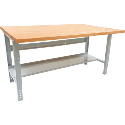 Industrial Modular Workbench, 1000 lbs. Cap., 72" W x 48" D Par Equipment