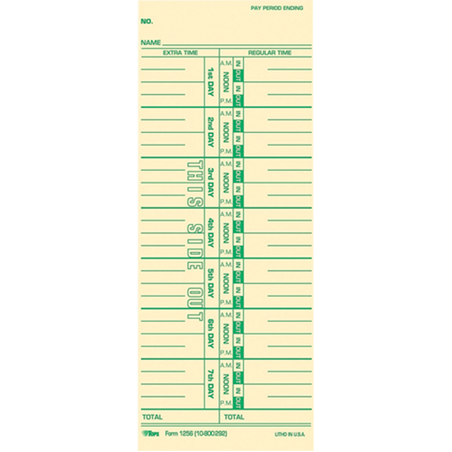 Cartes de temps Par Equipment