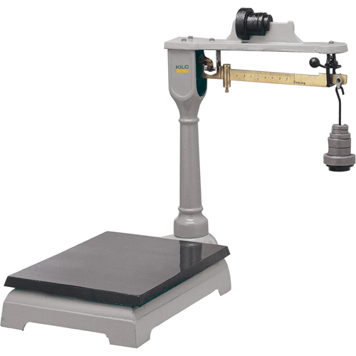 Mechanical Platform Beam Scales, 16" L x 12" W, 100 kg Capacity Par Equipment