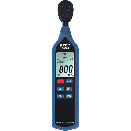 Sonom&egrave;tre avec certificat ISO, Gamme de mesure 30 - 90 dB/50 - 110 dB/70 - 130 dB Par Equipment