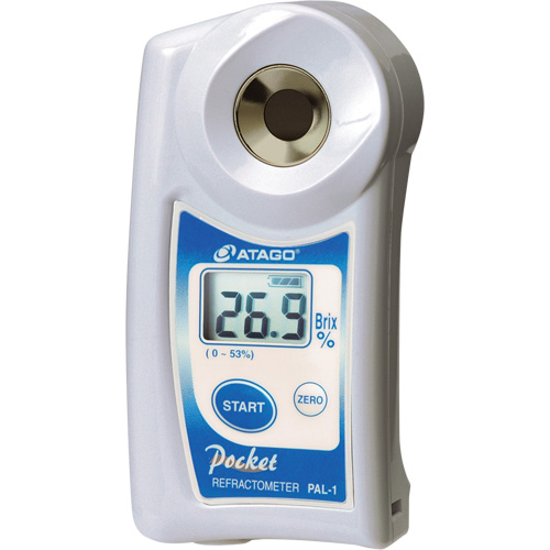 Hand-Held Pocket Refractometer, Digital, Brix Par Equipment