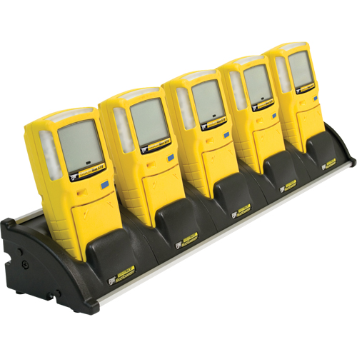 BW GasAlertMax XT II Multi-Gas Detectors - Five Unit Cradle Charger Par Equipment
