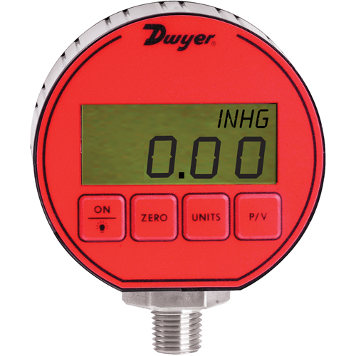 Pressure Gauge, 3" , 1000 psi, Bottom Mount, Digital Par Equipment