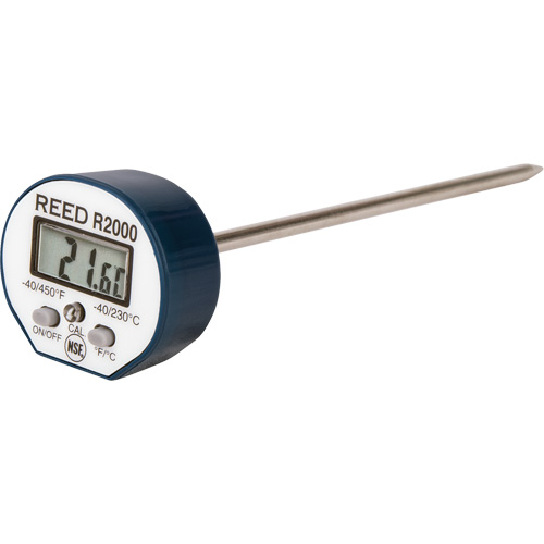 Thermom&egrave;tre, Contact, Num&eacute;rique, -40-450°F (-40-230°C) Par Equipment