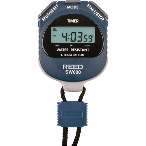 REED SW600 Stopwatch, Digital, Water Resistant Par Equipment