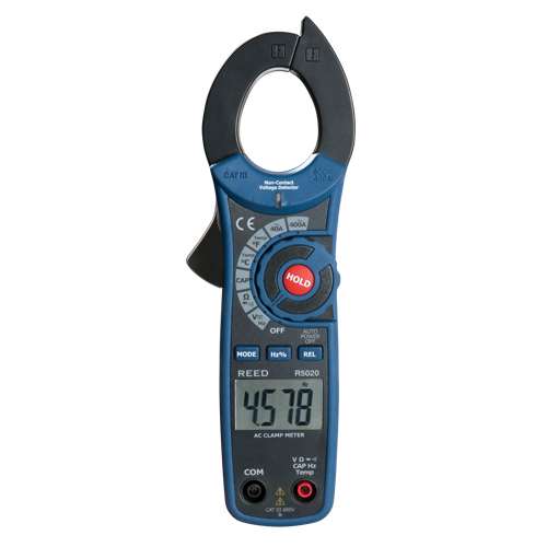 Clamp Meter with Calibration Certificate, AC Voltage, AC Current Par Equipment