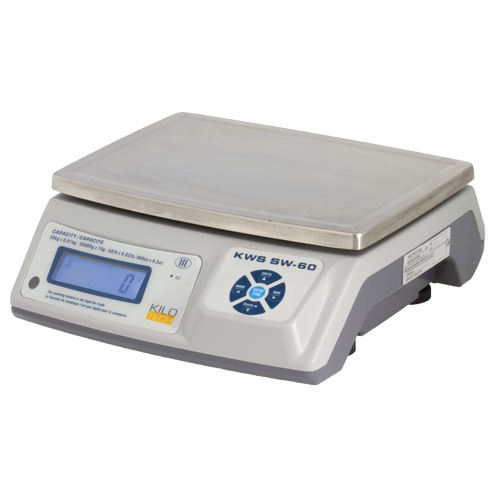 Electronic Digital Weighing Scales, 30 lbs. / 15 kg Cap., 0.001 lbs. / 0.005 kg Graduations Par Equipment