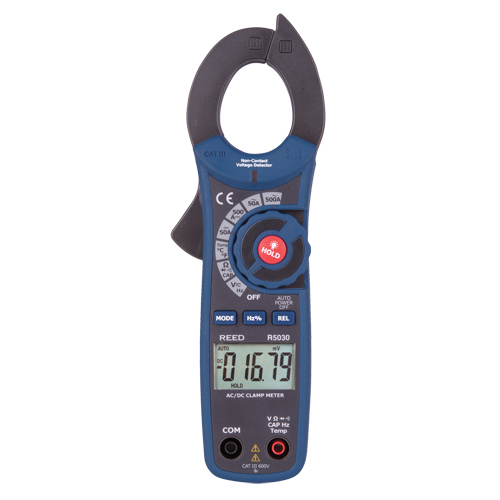 True RMS Clamp Meter, AC/DC Voltage, AC/DC Current Par Equipment