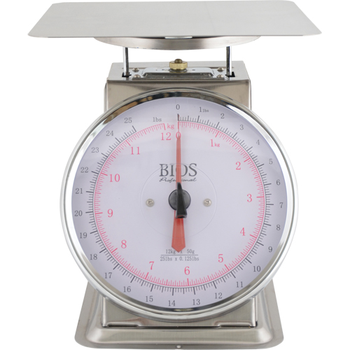 Balance &agrave; plateau sup&eacute;rieur, Capacit&eacute; 25 lb 12 kg, Graduations 0,125 lb / 50 g Par Equipment