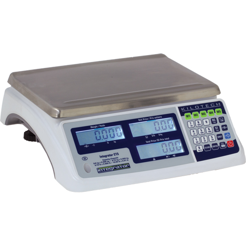 Integrator C30 Price Computing Scale, 60 lbs. / 30 kg. Cap., 0.02 lbs. / 0.005 kg. Graduations Par Equipment