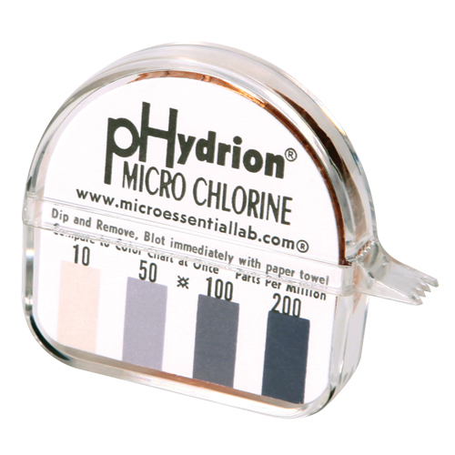 pHydrion CM-240 Hydrion Chlorine Test Paper Par Equipment