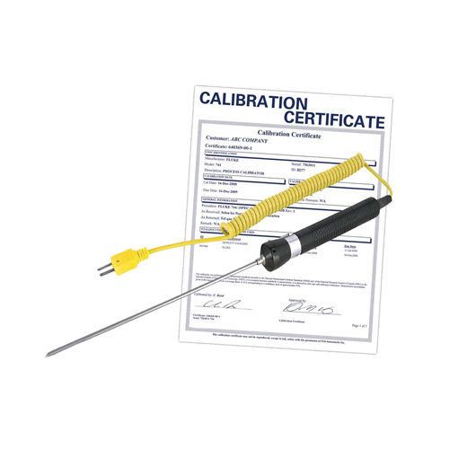 Needle Tip Thermocouple Probe (includes ISO Certificate), 600 °C (1112°F) Max. Temp. Par Equipment