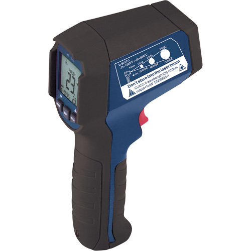 Thermom&egrave;tre &agrave; infrarouge, -31°- 1202° F ( -35° - 650° C ), 12:1, &eacute;missivit&eacute; Ajustable Par Equipment