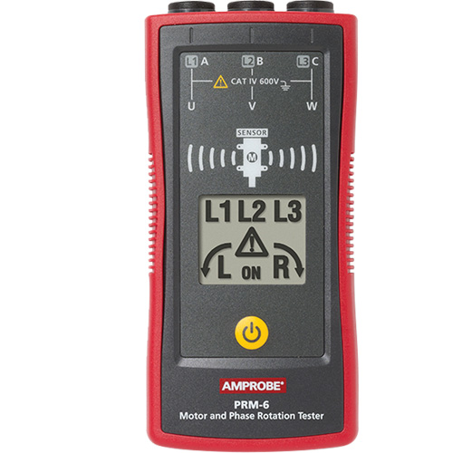 V&eacute;rificateur de l'ordre de phase et de la rotation des moteurs PRM-6 Par Equipment