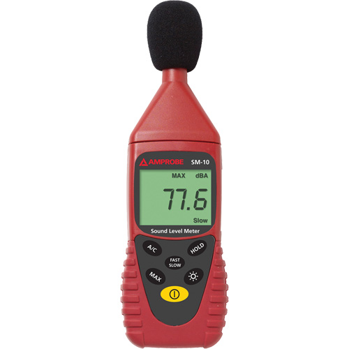 SM-10 Sound Meter, 0 - 50 dB Measuring Range Par Equipment