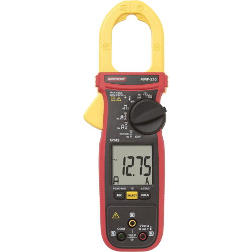 AMP-320 Motor Maintenance TRMS Clamp Meter, AC/DC Voltage, AC/DC Current Par Equipment