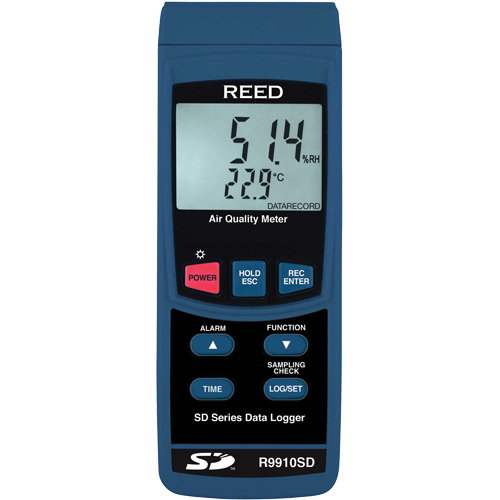 Data Logging Indoor Air Quality Meter Par Equipment