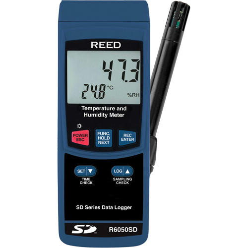 Data Logging Thermo-Hygrometer, 5% - 95% RH, 32° - 122° F ( 0° - 50°C ) Par Equipment