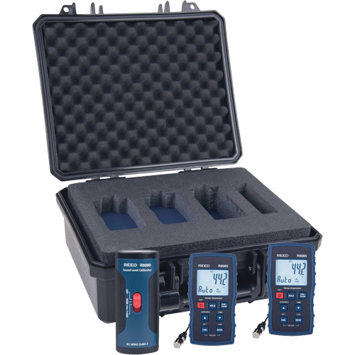 Trousse de dosim&egrave;tre de bruit, Gamme de mesure 35 - 130 dB Par Equipment