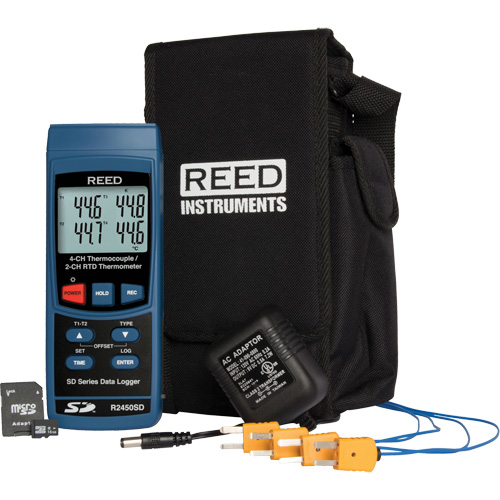 N&eacute;cessaire de thermom&egrave;tre thermocouple &agrave; enregistrement de donn&eacute;es Par Equipment