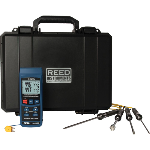 N&eacute;cessaire de thermom&egrave;tre thermocouple &agrave; enregistrement de donn&eacute;es Par Equipment