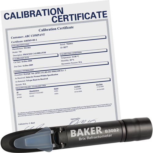 Refractometer with ISO Certificate, Analogue (Sight Glass), Br Par Equipment