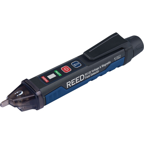 Non-Contact Voltage and Magnetic Field Detector, 24 VAC - 100 VAC/90 VAC - 1000 VAC, Light & Sound Alert Par Equipment