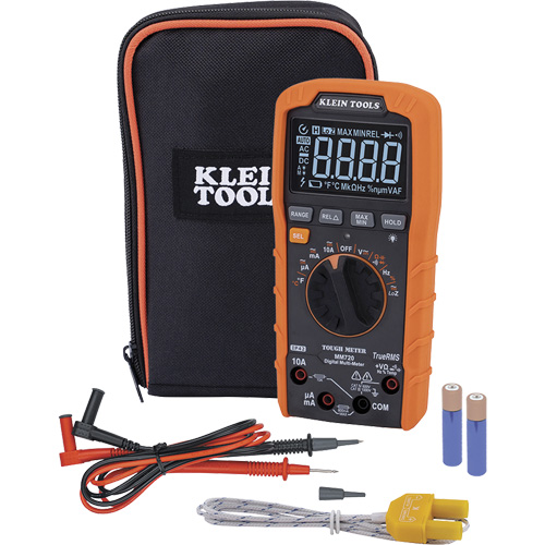 Digital Multimeter, AC/DC Voltage, AC/DC Current Par Equipment