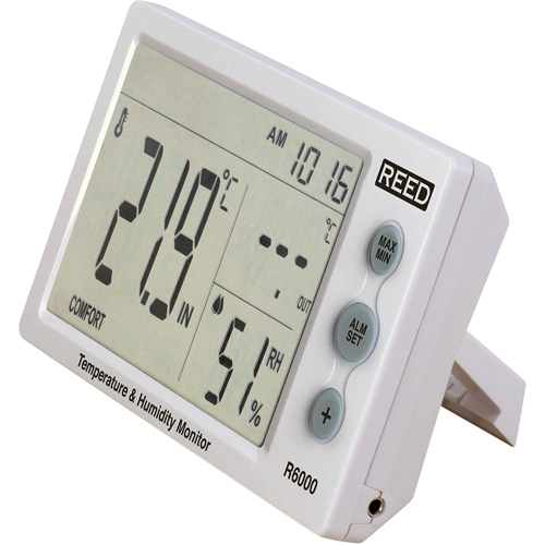 Temperature & Humidity Monitor, 20% - 95% RH Par Equipment