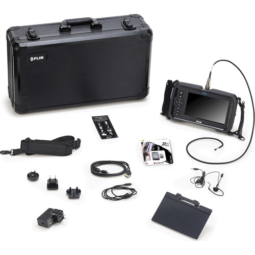 High-Performance Videoscope Kit with Four-Way Articulating Camera Probe Par Equipment