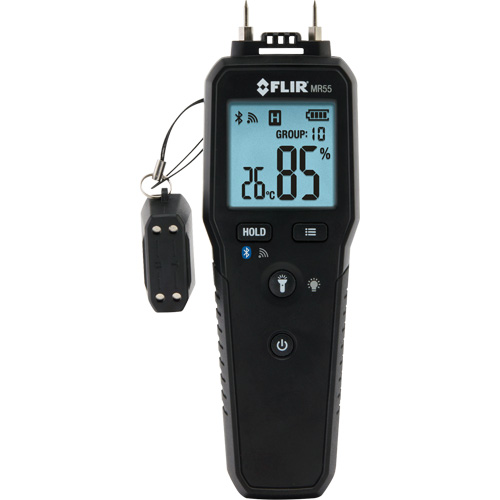 Hygrom&egrave;tre &agrave; &eacute;pingle avec Bluetooth, Gamme d'humidit&eacute; 1 - 99% Par Equipment