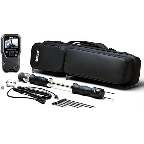 Professional Imaging Moisture Kit with Imaging Moisture Meter & Probe, 0 - 100% Moisture Range Par Equipment
