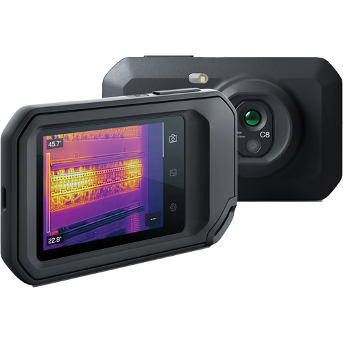 C8 Compact Thermal Imaging Camera, 320 x 240 pixels, -20° - 450°C (-4° - 842°F), <50 mK Par Equipment