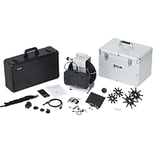 High-Performance Videoscope Kit with Camera Probe & Plumbing Spool Par Equipment