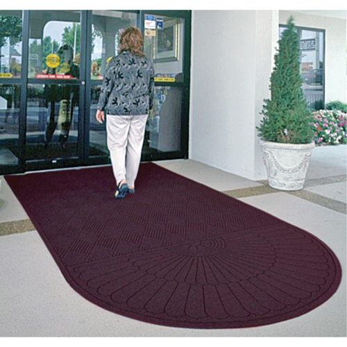 Tapis Waterhog Eco, Essuie-pieds/grattoir, 3' x 6' x 3/8", Marron Par Equipment