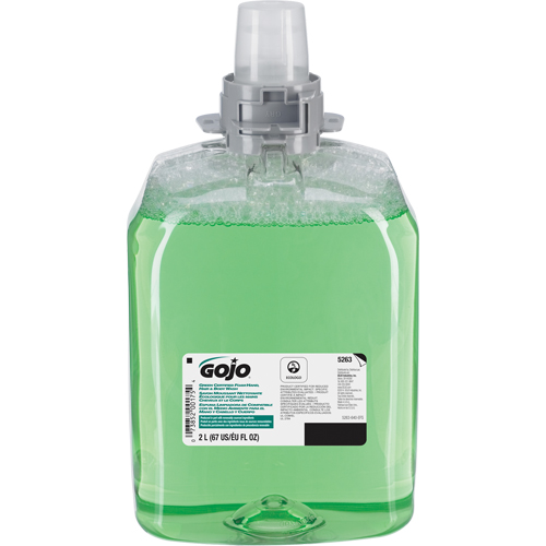 Savon pour les mains, les cheveux et le corps de luxe FMX-20, Mousse, 2000 ml, Parfum&eacute; Par Equipment