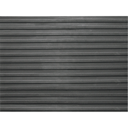 Tapis standard no 381, Couloir, 2' x 150' x 1/8", Noir Par Equipment