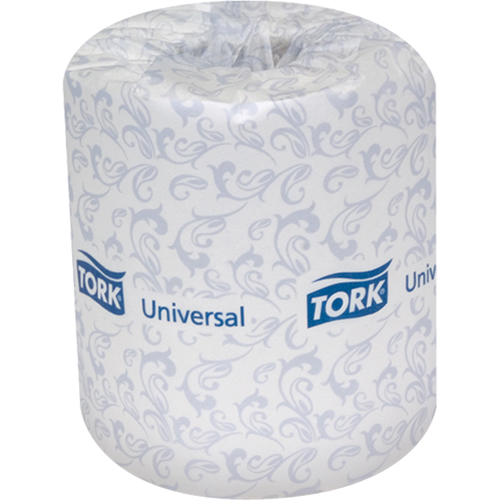 Universal Toilet Paper, 2 Ply, 500 Sheets/Roll, 156.25' Length, White Par Equipment