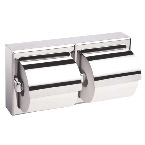Distributeur double de papier hygi&eacute;nique avec protecteurs, Multiple Capacit&eacute; du rouleau Par Equipment