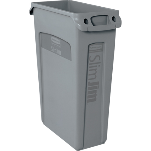 Contenants Slim Jim a/canaux de ventilation, Plastique, 23 gal. US Par Equipment