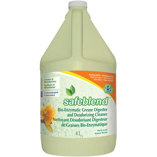Nettoyants d&eacute;sodorisants et digesteurs de graisse, 4 L/4,0 L Par Equipment