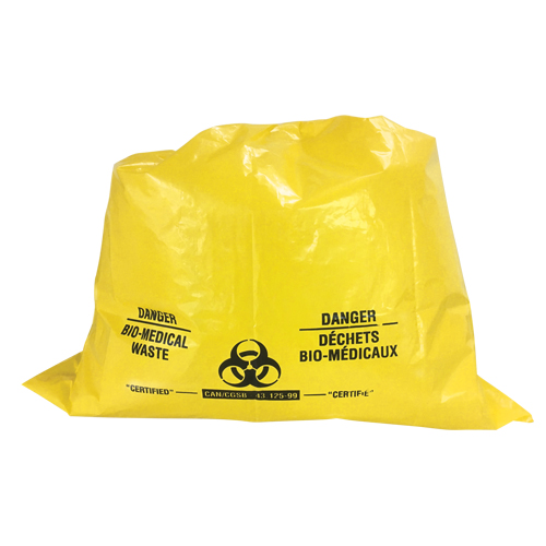 Sure-Guard Bio-Medical Waste Liners, Bio-Hazard, 29" L x 21-1/2" W, 2 mil Par Equipment