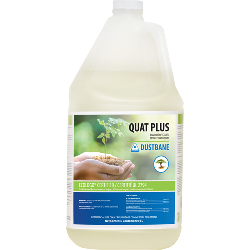 Quat Plus - Disinfectants & Cleaners, 4 L, Jug Par Equipment