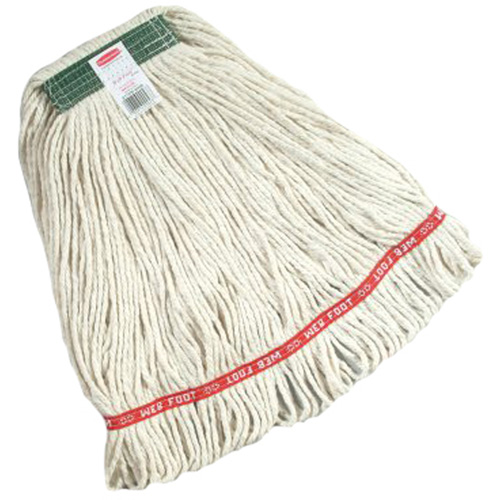Super Stitch Wet Mop, Floor Finishing, Cotton, 24 oz., Loop Style Par Equipment