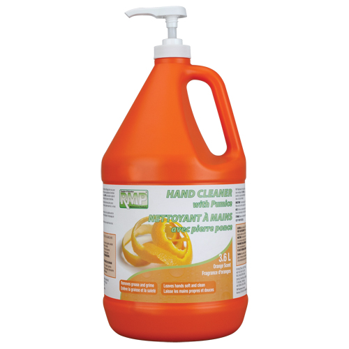 Nettoyant pour les mains &agrave; l'orange, Pierre ponce, 3,6 L, Cruche, Orange Par Equipment