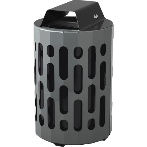 2020 Stingray Waste Receptacles, Metal, 42 US gal. Par Equipment