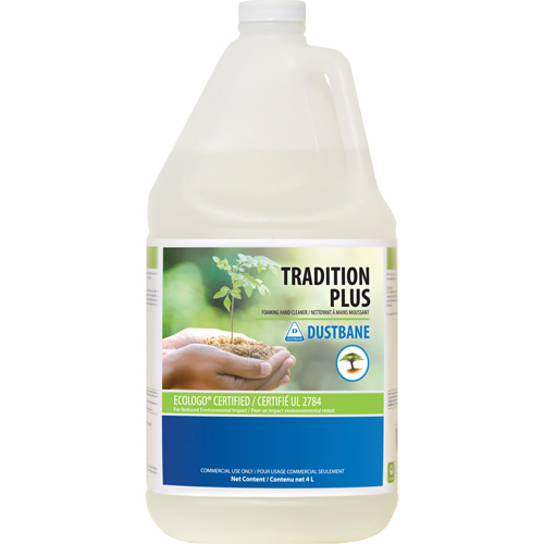 Nettoyant pour les mains Tradition Plus, Mousse, 4 L, Sans parfum Par Equipment