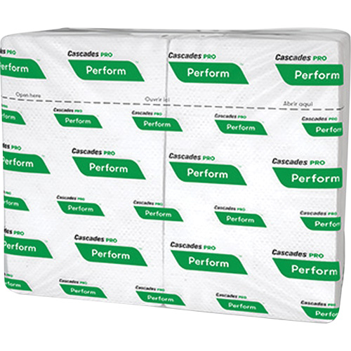 Serviettes enchev&ecirc;tr&eacute;es Pro Perform, 1 pli, 6,5" x 4,25" Par Equipment